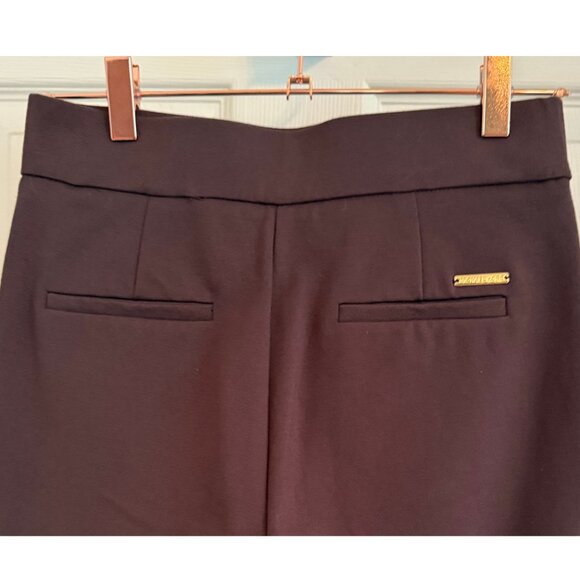 Michael Michael Kors Brown Zip-Pocket Pull-On Pants size XS - Picture 3 of 10